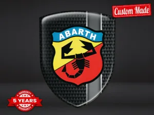 Fiat Abarth Vinilos Traseros Autos Deporte Tuning Estrella